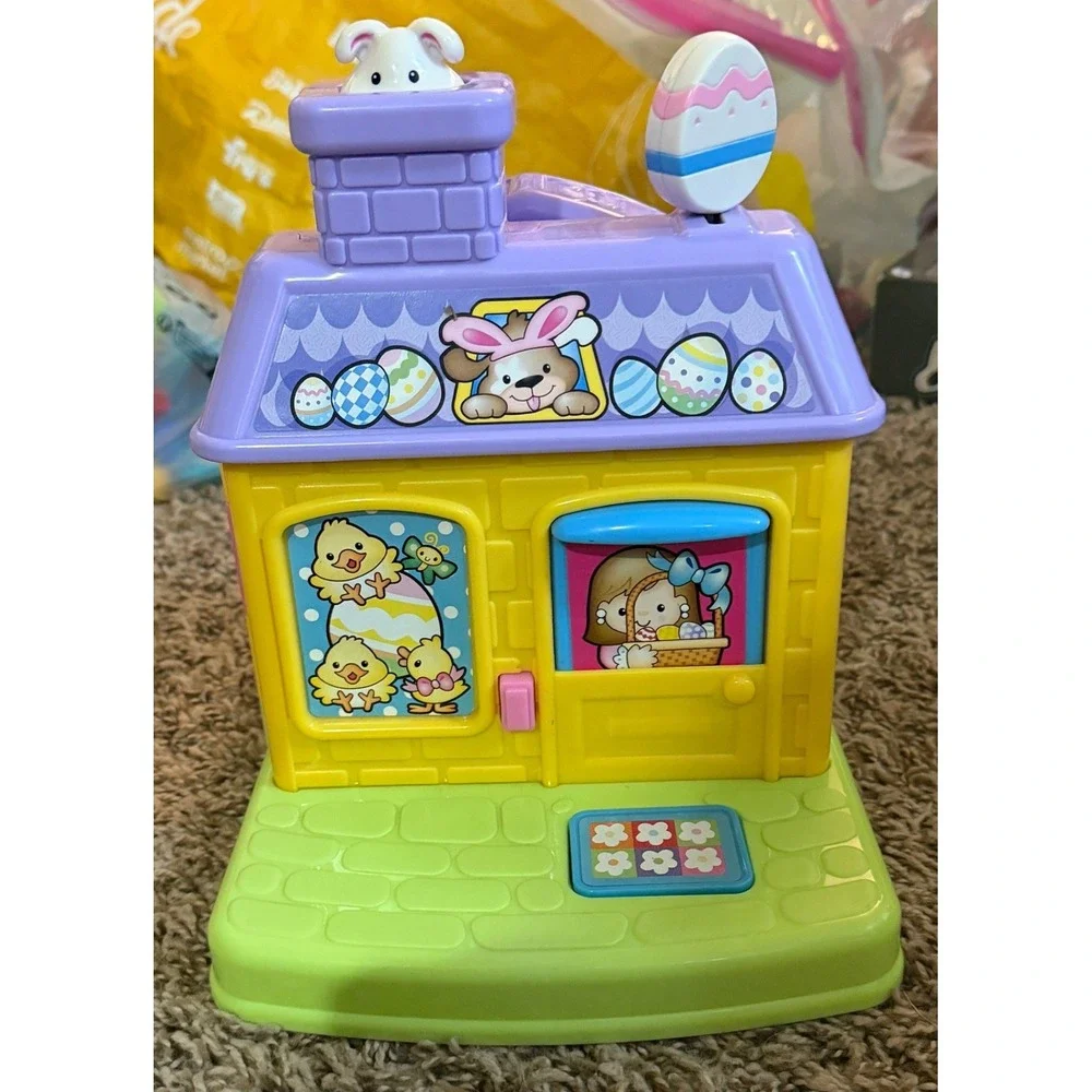 Fisher-Price Little People Easter Surprise Cottage & Ten Play Pieces